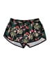 Active by Old Navy 100% Polyester Tropical Black Green Shorts Size S - photo 1