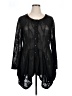 Pleats Collection Black Kimono Size XL (estimated) - photo 1