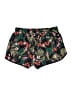 Active by Old Navy 100% Polyester Tropical Black Green Shorts Size S - photo 2