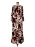 Lularoe Print Brown Casual Dress Size M - photo 1
