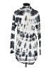 XCVI Tie-dye Gray Pullover Sweater Size M - photo 2