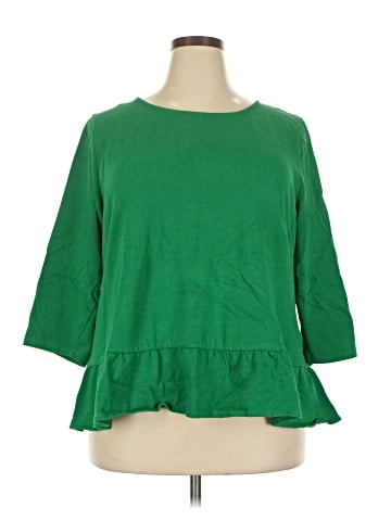 Talbots 3/4 Sleeve T-Shirt (view 1)