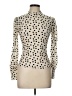 New Look Polka Dots Ivory Long Sleeve Blouse Size 10 Petite - photo 1