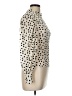 New Look Polka Dots Ivory Long Sleeve Blouse Size 10 Petite - photo 4