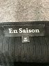 En Saison Black Short Sleeve Top Size M - photo 7