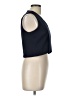 Lucy Paris 100% Polyester Black Blue Sleeveless Blouse Size L (estimated) - photo 4