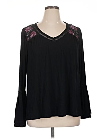 Style&Co Long Sleeve Blouse (view 1)
