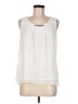 NY Collection 100% Polyester White Sleeveless Blouse Size M - photo 1