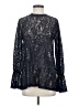 Zara Basic Black Long Sleeve Blouse Size S - photo 1