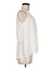 NY Collection 100% Polyester White Sleeveless Blouse Size M - photo 4