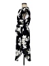 Shein Print Black Casual Dress Size 6 - photo 5