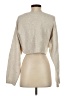 Open Edit Metallic Tan Ivory Pullover Sweater Size M - photo 2