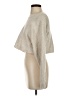 Open Edit Metallic Tan Ivory Pullover Sweater Size M - photo 5
