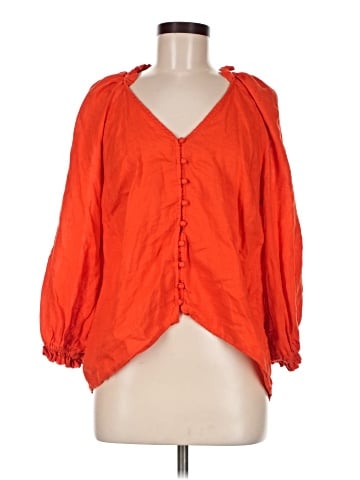 Maeve by Anthropologie 3/4 Sleeve Blouse (view 1)