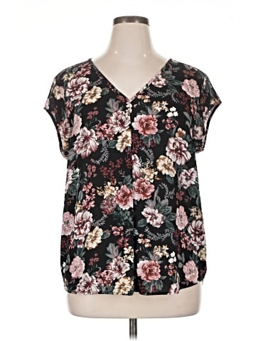 Halogen Short Sleeve Blouse (view 1)