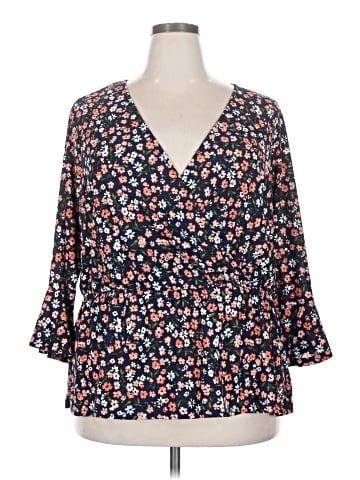 MICHAEL Michael Kors 3/4 Sleeve Blouse (view 1)