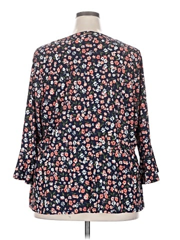 MICHAEL Michael Kors 3/4 Sleeve Blouse (view 2)