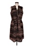Apt. 9 Animal Print Brown Cocktail Dress Size M - photo 1