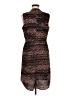 Apt. 9 Animal Print Brown Cocktail Dress Size M - photo 2