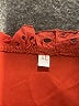 Unbranded Red Burgundy 3/4 Sleeve Blouse Size XL - photo 7