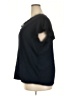 Style&Co 100% Viscose Black Short Sleeve Top Size XXL - photo 5