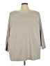 Vila Milano Gray Pullover Sweater Size 3X - photo 1