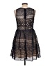 Francesca's 100% Polyester Blue Cocktail Dress Size L - photo 2