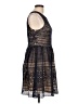 Francesca's 100% Polyester Blue Cocktail Dress Size L - photo 4
