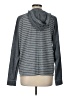 Paper Denim & Cloth Stripes Solid Gray Pullover Sweater Size Lg (3) - photo 2