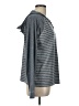 Paper Denim & Cloth Stripes Solid Gray Pullover Sweater Size Lg (3) - photo 4