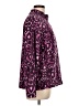 Basic Editions 100% Polyester Print Purple Jacket Size L - photo 4