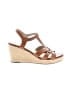 Rock & Candy Tan Wedges Size 9 - photo 1