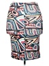 Unbranded Print Blue Casual Skirt Size XXL - photo 2