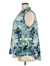 Jaclyn Smith 100% Polyester Blue Sleeveless Blouse Size 2X - photo 5