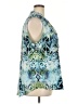 Jaclyn Smith 100% Polyester Blue Sleeveless Blouse Size 2X - photo 4