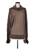 H&M 100% Rayon Brown Turtleneck Sweater One size - photo 1