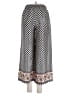 Assorted Brands Print Black Casual Pants Size S - photo 2
