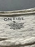 ON FIRE Silver Short Sleeve T-Shirt Size S - photo 8