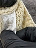 Absolutely Creative Worldwide Ivory Pullover Sweater Size L - photo 8
