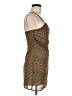 Forever 21 100% Polyester Chevron-herringbone Brown Cocktail Dress Size M - photo 4