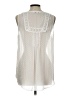Black Rainn Ivory Sleeveless Blouse Size L - photo 2