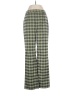 Reformation Plaid Green Casual Pants Size 2 - photo 1