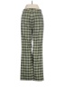 Reformation Plaid Green Casual Pants Size 2 - photo 2