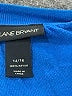 Lane Bryant 100% Rayon Blue Shrug Size 14 - 16 Plus - photo 7