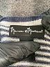 Mercer & Madison Stripes Blue Pullover Sweater Size S - photo 7