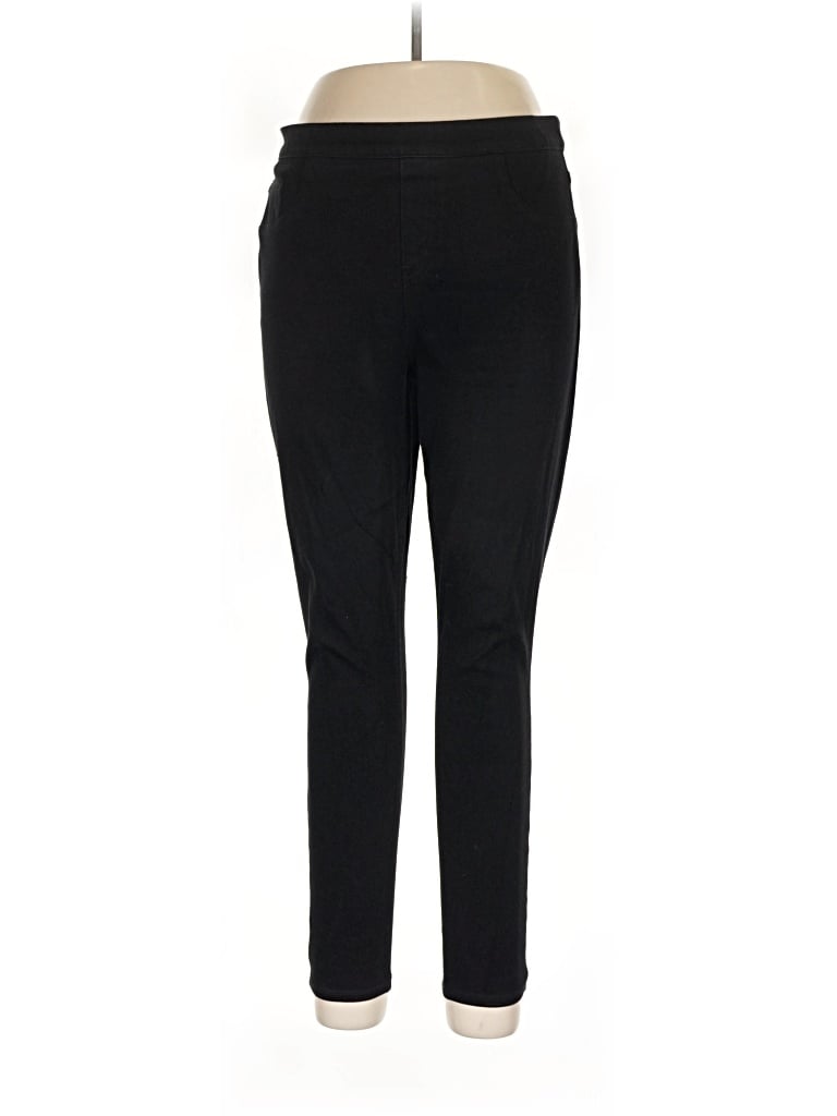 Pre-owned Spanx Active Pants In Black
