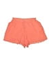 Elan 100% Viscose Solid Orange Shorts Size M - photo 1