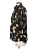 ModCloth 100% Polyester Print Black Long Sleeve Blouse Size S - photo 5