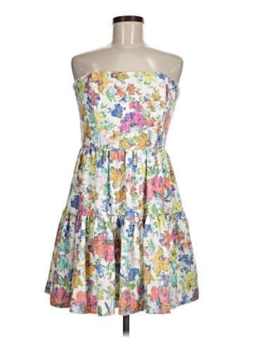 Lavender Brown Cocktail Dress (view 1)
