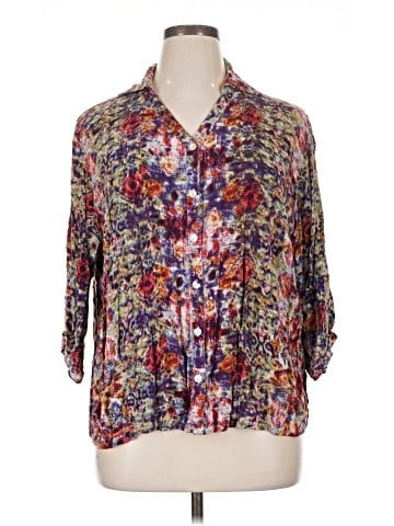 Serengeti 3/4 Sleeve Blouse (view 1)